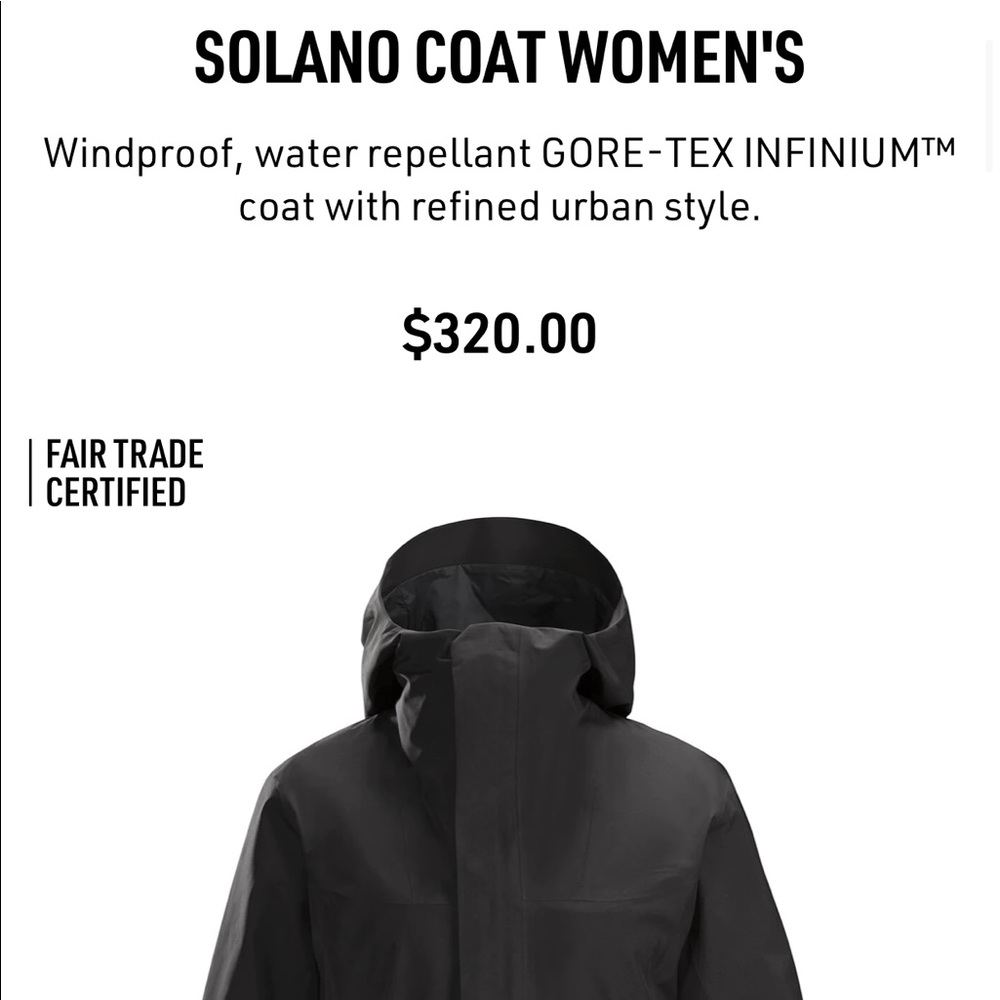 Arc’teryx Solano Coat Women